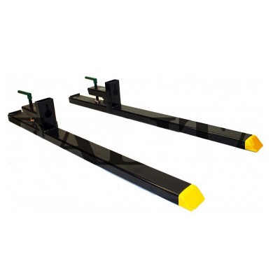 4000-Pound Capacity Clamp-on Pallet Forks for Tractor/Loader, Skid Steer Bucket